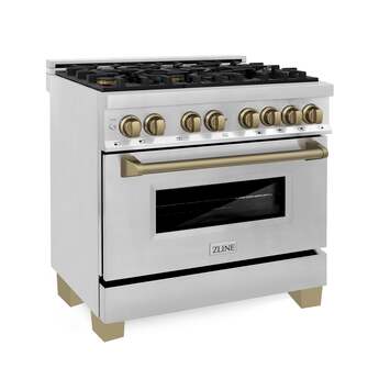 Z Line ZLINE Autograph Edition Series 36 Inch Dual Fuel Natural Gas Freestanding Range, — thumbnail 38