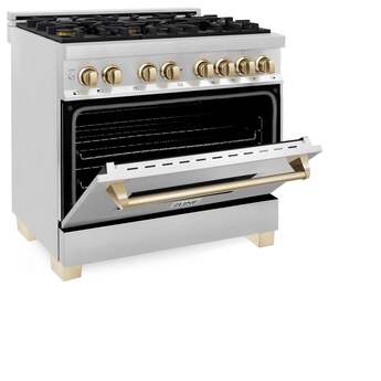 Z Line ZLINE Autograph Edition Series 36 Inch Dual Fuel Natural Gas Freestanding Range, — thumbnail 42