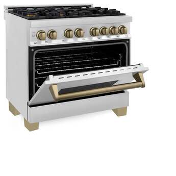 Z Line ZLINE Autograph Edition Series 36 Inch Dual Fuel Natural Gas Freestanding Range, — thumbnail 44