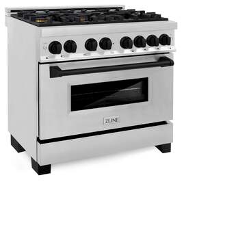 Z Line ZLINE Autograph Edition Series 36 Inch Dual Fuel Natural Gas Freestanding Range, — thumbnail 8