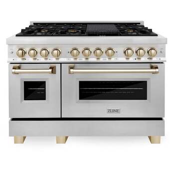 Z Line ZLINE 48 Inch Dual Fuel Natural Gas Freestanding Range, in Stainless Steel — thumbnail 24