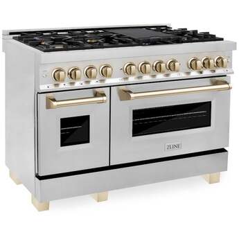 Z Line ZLINE 48 Inch Dual Fuel Natural Gas Freestanding Range, in Stainless Steel — thumbnail 28