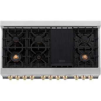 Z Line ZLINE 48 Inch Dual Fuel Natural Gas Freestanding Range, in Stainless Steel — thumbnail 32