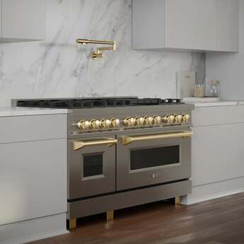 Z Line ZLINE 48 Inch Dual Fuel Natural Gas Freestanding Range, in Stainless Steel — thumbnail 9