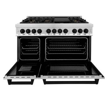 Z Line ZLINE Autograph Edition Series 48 Inch Dual Fuel Natural Gas Freestanding Range, — thumbnail 10