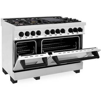 Z Line ZLINE Autograph Edition Series 48 Inch Dual Fuel Natural Gas Freestanding Range, — thumbnail 11