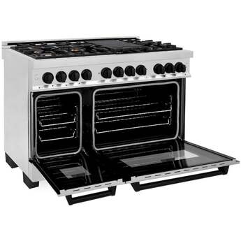 Z Line ZLINE Autograph Edition Series 48 Inch Dual Fuel Natural Gas Freestanding Range, — thumbnail 38