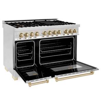 Z Line ZLINE Autograph Edition Series 48 Inch Dual Fuel Natural Gas Freestanding Range, — thumbnail 46