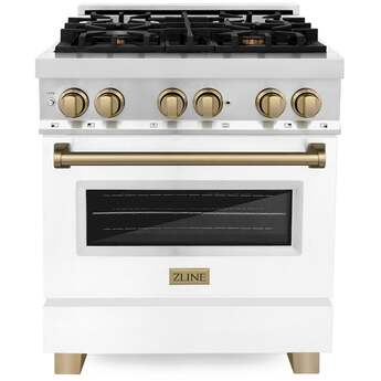 Z Line ZLINE RAZWM30CB Autograph Edition Series 30 Inch Natural Gas, Dual Fuel Freestan — thumbnail 16