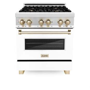 Z Line ZLINE RAZWM30G Autograph Edition Series 30 Inch Natural Gas, Dual Fuel Freestand — thumbnail 19