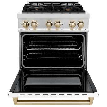 Z Line ZLINE RAZWM30G Autograph Edition Series 30 Inch Natural Gas, Dual Fuel Freestand — thumbnail 6