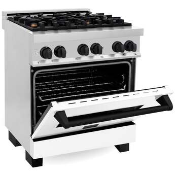 Z Line ZLINE RAZWM30MB Autograph Edition Series 30 Inch Natural Gas, Dual Fuel Freestan — thumbnail 24