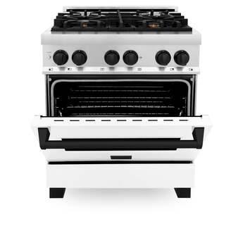 Z Line ZLINE RAZWM30MB Autograph Edition Series 30 Inch Natural Gas, Dual Fuel Freestan — thumbnail 25