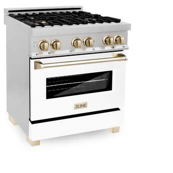 Z Line ZLINE RAZWM30MB Autograph Edition Series 30 Inch Natural Gas, Dual Fuel Freestan — thumbnail 42