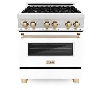 Z Line ZLINE RAZWM30MB Autograph Edition Series 30 Inch Natural Gas, Dual Fuel Freestan — thumbnail 44