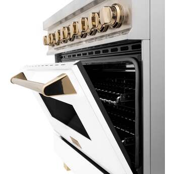Z Line ZLINE Autograph Edition Series 36 Inch Dual Fuel Natural Gas Freestanding Range, — thumbnail 18