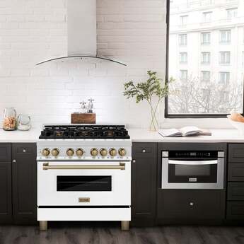 Z Line ZLINE Autograph Edition Series 36 Inch Dual Fuel Natural Gas Freestanding Range, — thumbnail 15