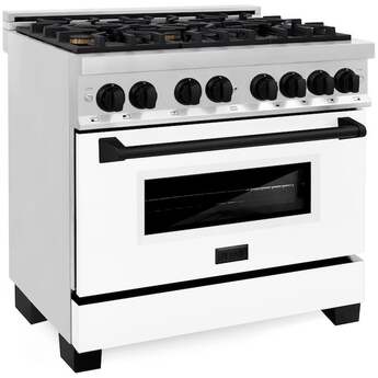 Z Line ZLINE Autograph Edition Series 36 Inch Dual Fuel Natural Gas Freestanding Range, — thumbnail 19