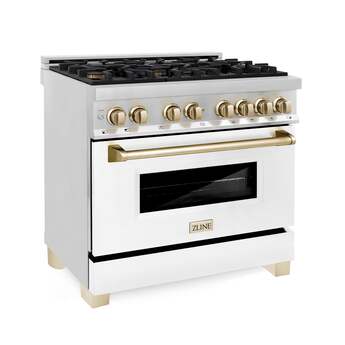 Z Line ZLINE Autograph Edition Series 36 Inch Dual Fuel Natural Gas Freestanding Range, — thumbnail 20