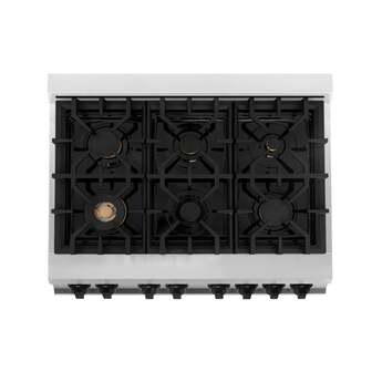 Z Line ZLINE Autograph Edition Series 36 Inch Dual Fuel Natural Gas Freestanding Range, — thumbnail 34
