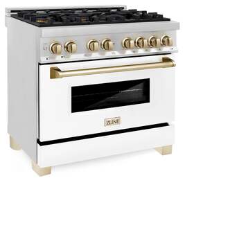Z Line ZLINE Autograph Edition Series 36 Inch Dual Fuel Natural Gas Freestanding Range, — thumbnail 35