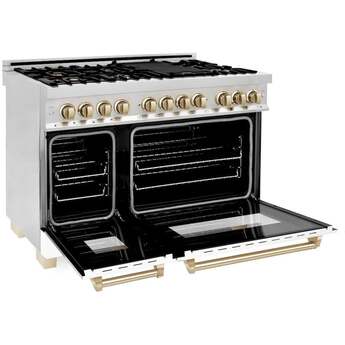 Z Line ZLINE Autograph Edition Series 48 Inch Dual Fuel Natural Gas Freestanding Range, — thumbnail 26