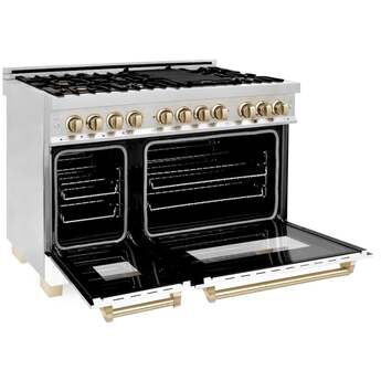 Z Line ZLINE Autograph Edition Series 48 Inch Dual Fuel Natural Gas Freestanding Range, — thumbnail 37