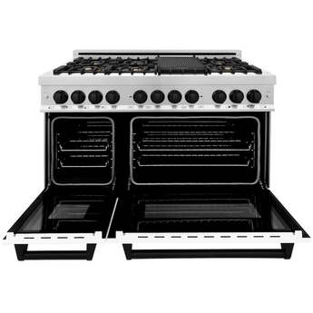 Z Line ZLINE Autograph Edition Series 48 Inch Dual Fuel Natural Gas Freestanding Range, — thumbnail 8