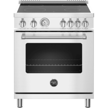 Bertazzoni Master Series 30" Stainless Steel Smoothtop Electric Range - Convection