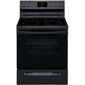 Frigidaire 30" Black Electric Smoothtop Range