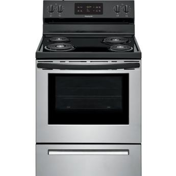 Frigidaire 30" Stainless Steel Electric Coil Burner Range