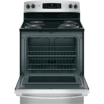 GE 30" Stainless Steel Electric Coil Range with Self Clean — thumbnail 3