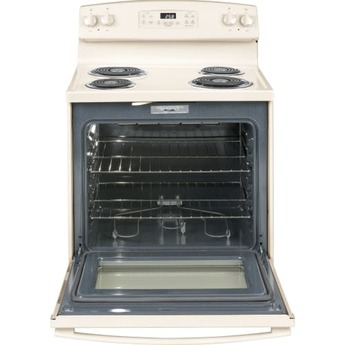 GE 30" Bisque Electric Self Cleaning Coil Range — thumbnail 2
