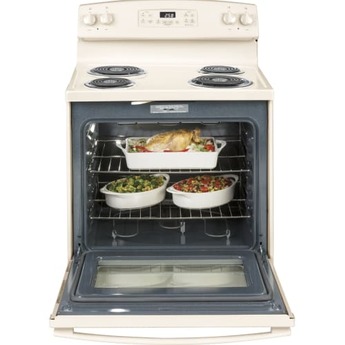 GE 30" Bisque Electric Self Cleaning Coil Range — thumbnail 3