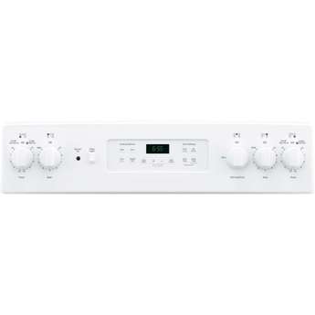 GE 30" White Electric Smoothtop Range - Convection — thumbnail 10