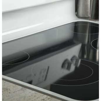 GE 30" White Electric Smoothtop Range - Convection — thumbnail 12