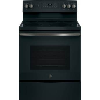 GE 30" Black Slate Electric Smoothtop Range - Convection
