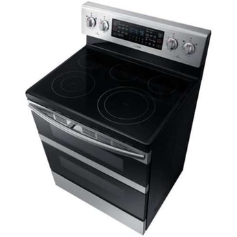 Samsung 30" Stainless Steel Electric Smoothtop Range - Convection — thumbnail 3