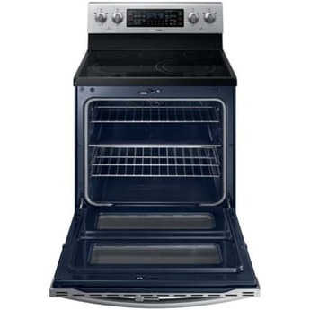 Samsung 30" Stainless Steel Electric Smoothtop Range - Convection — thumbnail 4