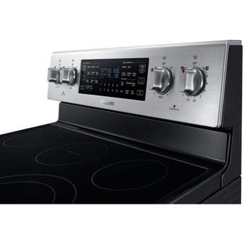 Samsung 30" Stainless Steel Electric Smoothtop Range - Convection — thumbnail 6