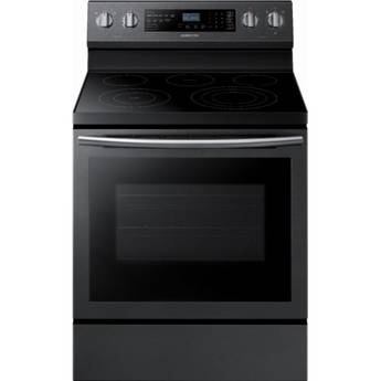 Samsung 30" Black Stainless Steel Electric Smoothtop Range - Convection