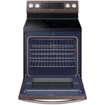 Samsung 30" Tuscan Stainless Steel Electric Smoothtop Range - Convection — thumbnail 2