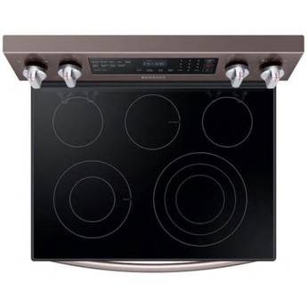 Samsung 30" Tuscan Stainless Steel Electric Smoothtop Range - Convection — thumbnail 3