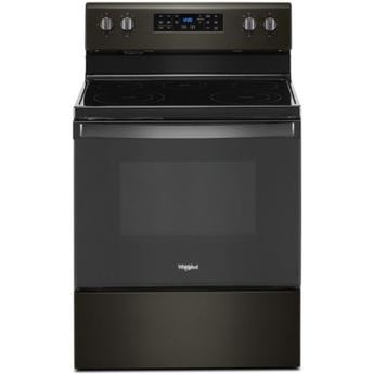 Whirlpool 30" Black Stainless Steel Electric Smoothtop Range - Convection