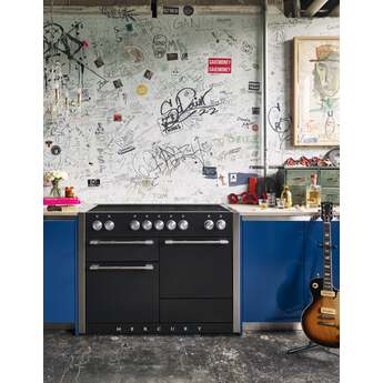 AGA AMC36INSS Mercury Series 36 Inch Stainless Steel Induction Electric Freestanding Range — thumbnail 9