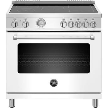 Bertazzoni MAST365INMBIE Master Series 36 Inch Induction Electric Freestanding Range