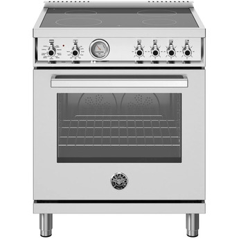 Bertazzoni Professional Series 30 Inch Range Electric: Stainless Steel