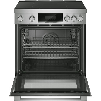 Bosch 30 Inch Freestanding Induction Range with 4 Elements, 10 Cooking Modes, QuietClose Door Hinges, Convection Oven, Sabbath Mode, and Digital Display: Stainless Steel — thumbnail 2