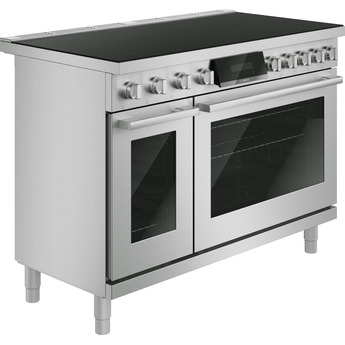 Bosch 48 Inch 800 Series Industrial Style Induction Range: Stainless Steel — thumbnail 3