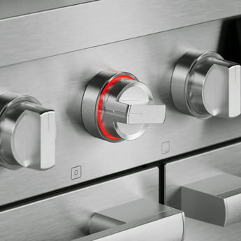 Bosch 48 Inch 800 Series Industrial Style Induction Range: Stainless Steel — thumbnail 9
